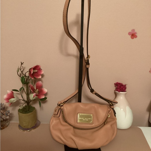 Marc Jacobs Dusty Pink Leather Crossbody Bag - Picture 1 of 7